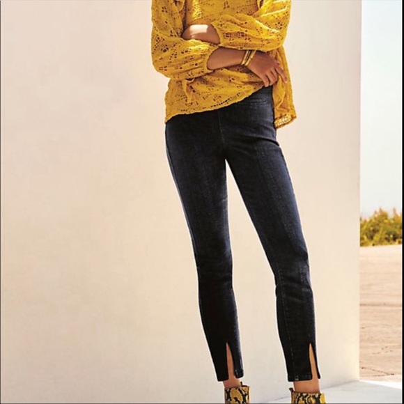Anthropologie Pilcro slit-front skinny jeans size 26 NWT - Picture 3 of 8